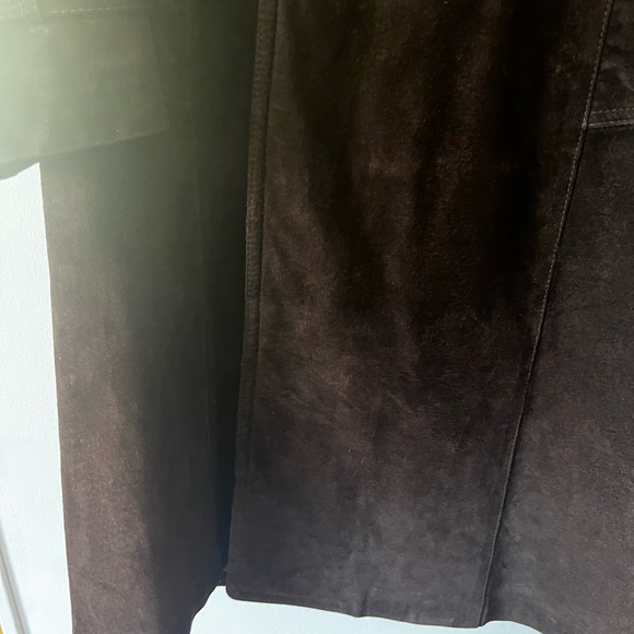 Vintage Penny Lane Suede and Fur Jacket - Picture 3 of 16